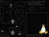 free penguin sewing pattern wallpapers for your screen
