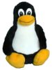 The soft toy tux you can sew with patterns from here